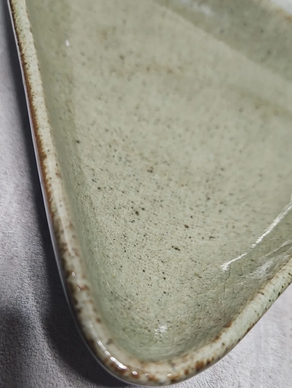 Williams-Sonoma Triangle Snack Dishes, set of 2.